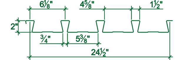 3.5D FormLok Nominal Dimensions