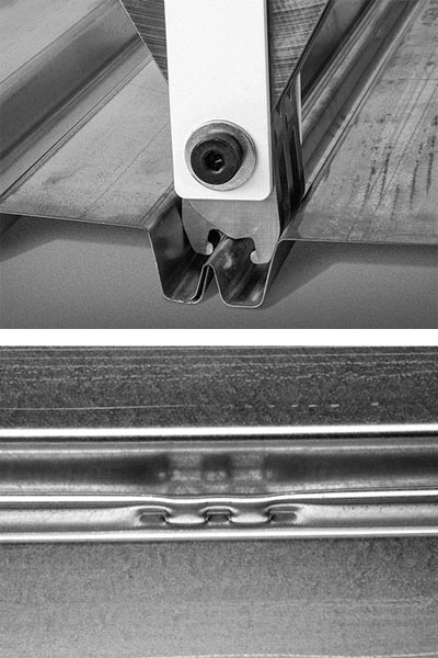 Detail of PunchLok II tool and crimp